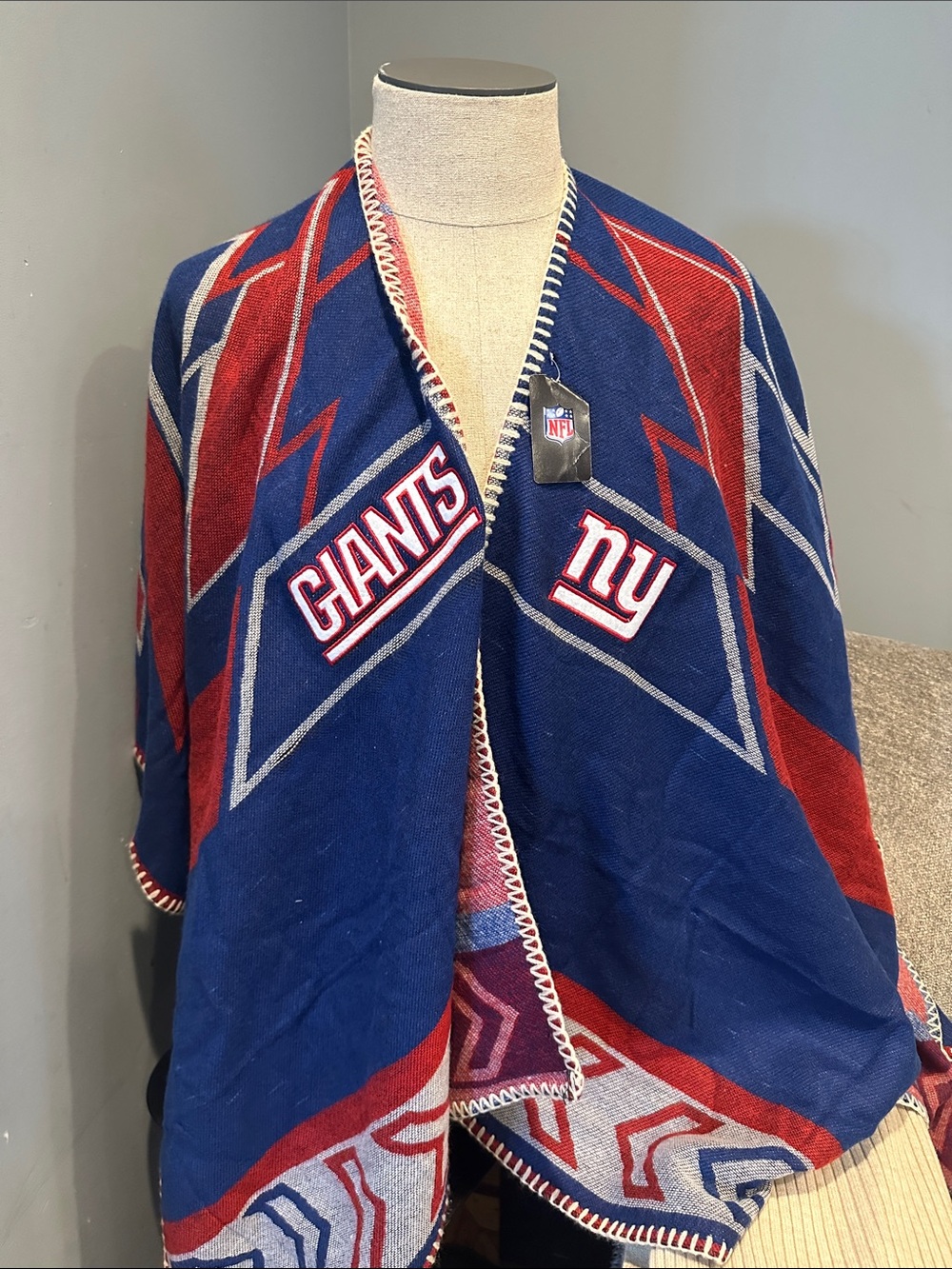 NFL New York Giants Wrap in Blue, Red & White